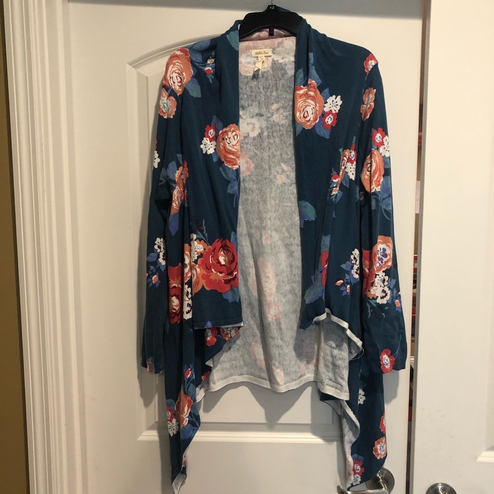 Matilda Jane floral wrap cardigan